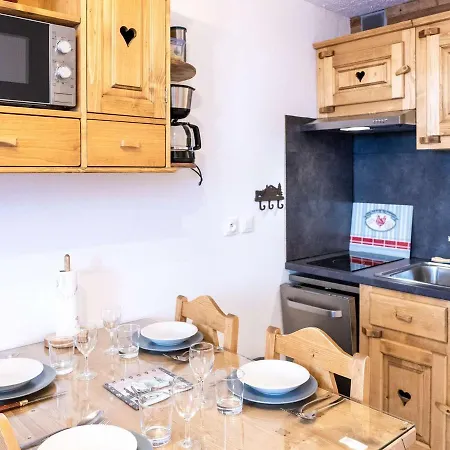 Cosy, 4 Pers, Val Thorens, Skis Aux Pieds, Balcon, Cuisine Equipee - Fr-1-637-51 *